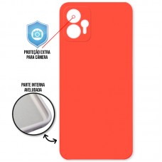 Capa Motorola Moto G13 - Cover Protector Goiaba